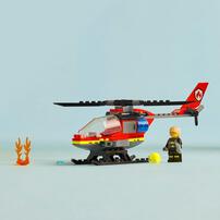 レゴ LEGO シティ 消防レスキューヘリコプター 60411｜おもちゃ 玩具 誕生日 プレゼント ブロック 知育 5歳 6歳 7歳 ヘリコプター ごっこ遊び