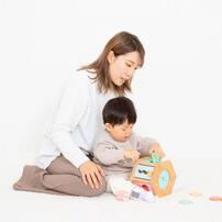 ウッディプッディのかたちあわせ はじめてのつみき もぐもぐボックス