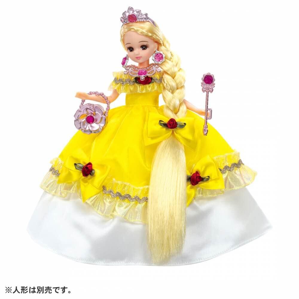 リカちゃん 服 LW-23 ファンタジープリンセス ブリリアントイエロー