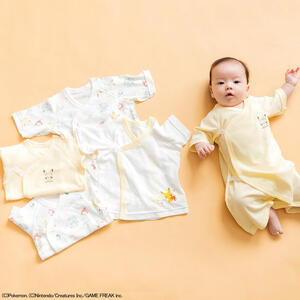 モンポケ 新生児肌着セット 5枚組