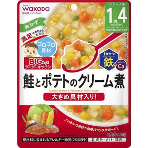 和光堂 BIGサイズのグーグーキッチン 鮭とポテトのクリーム煮 【キッズフード ベビーフード】 【16ヶ月～】(お一人様10点限り)