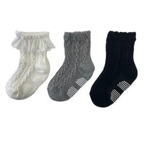 3Pフォーマルクルーソックス