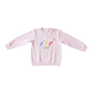 ピクミン 裏毛トレーナー(ピンク&times;130cm)