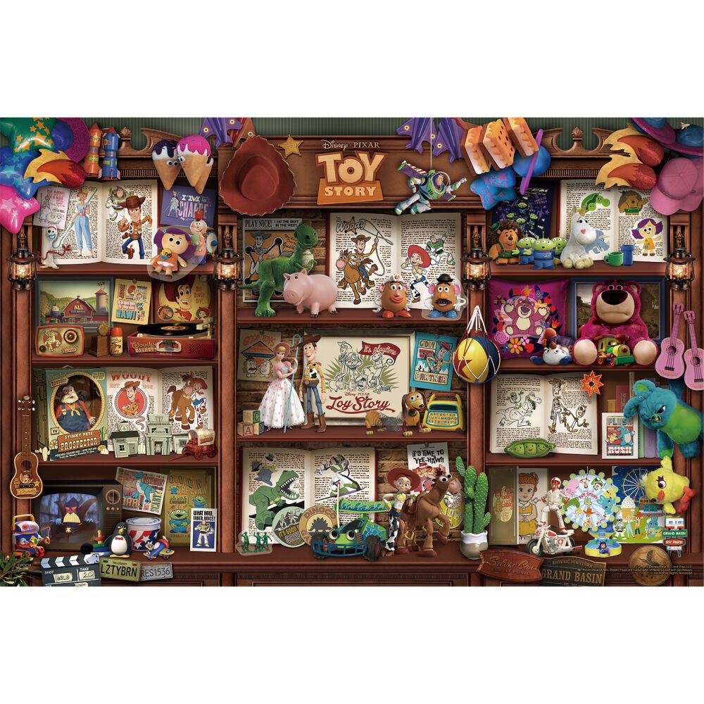 ディズニー 1000ピース ジグソーパズル Bookshelf/Toy Story ブック