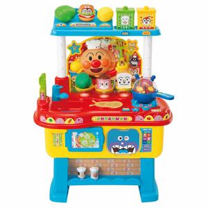 【オンライン限定価格】アンパンマン みんなでダンス！ノリノリお料理ショー おままごとキッチン おままごとセットおもちゃ 食べ物