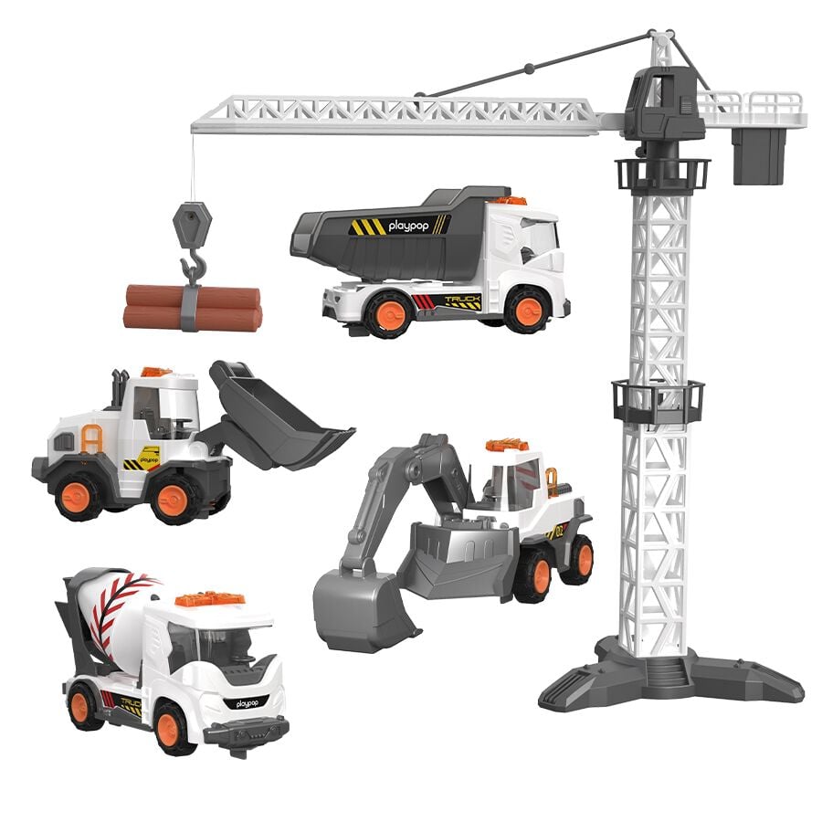 ライト＆サウンド スペース コンストラクションビークルセット