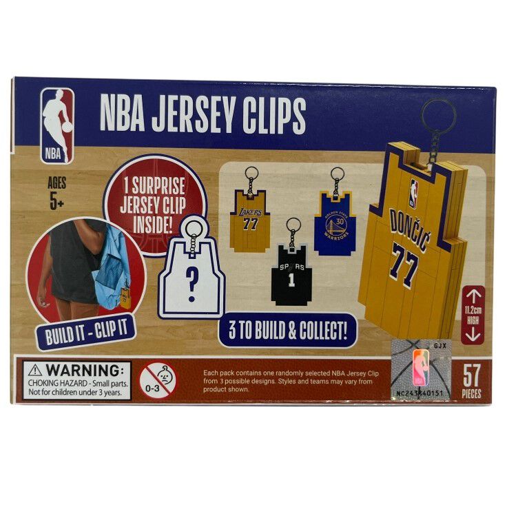 NBA 12CM JERSEY: KEYCHAIN ユニフォーム キーチェーン【種類ランダム