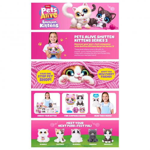 ペットアライブ サプライズ ニャーニャー鳴くよ！ こねこちゃん シリーズ2 トイザらス限定【種類ランダム】