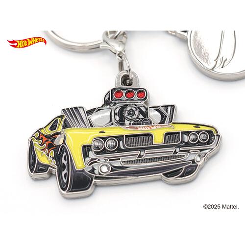 ホットウィール チャームメタルキーチェーン RODGER DODGER Yellow