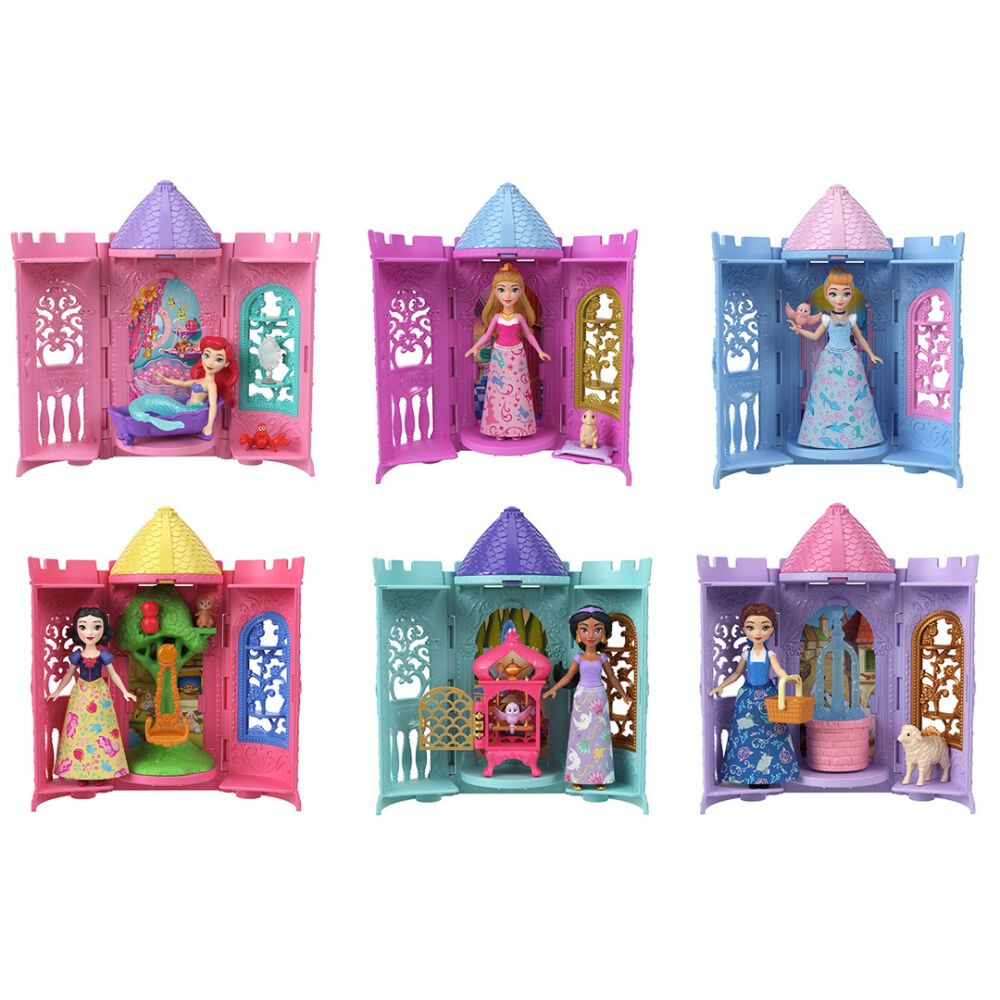 ディズニープリンセス かさねるおしろシリーズ！プリンセスとちいさな