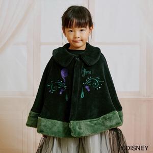 【Sophitica × tsumashi1118さん】Disney ボアポンチョ アナ ブラック Sサイズ