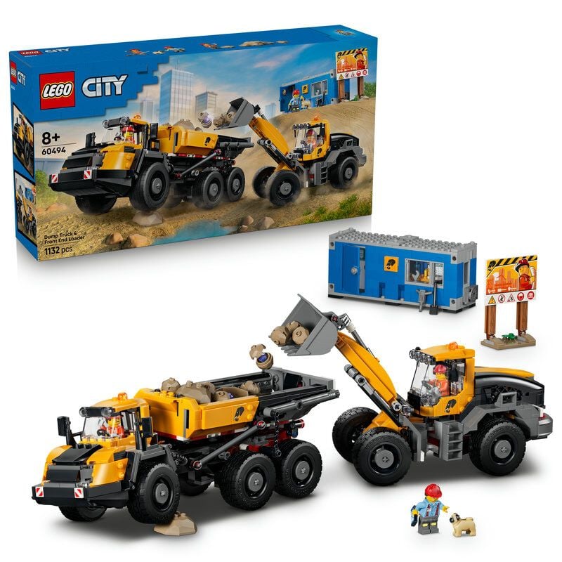 2026年6月1日発売】レゴ LEGO シティ ダンプトラックとフロントエンド