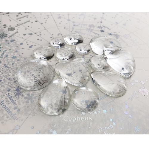 ガールズクラフトガラスカボションでつくる 星空のしずくアクセサリー