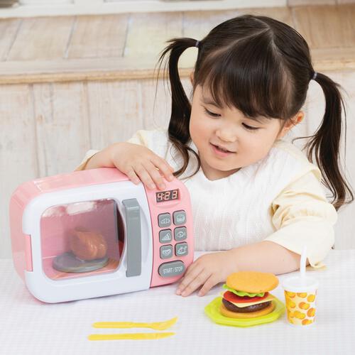 くるくるまわるよ クッキングレンジ ピンク トイザらス限定