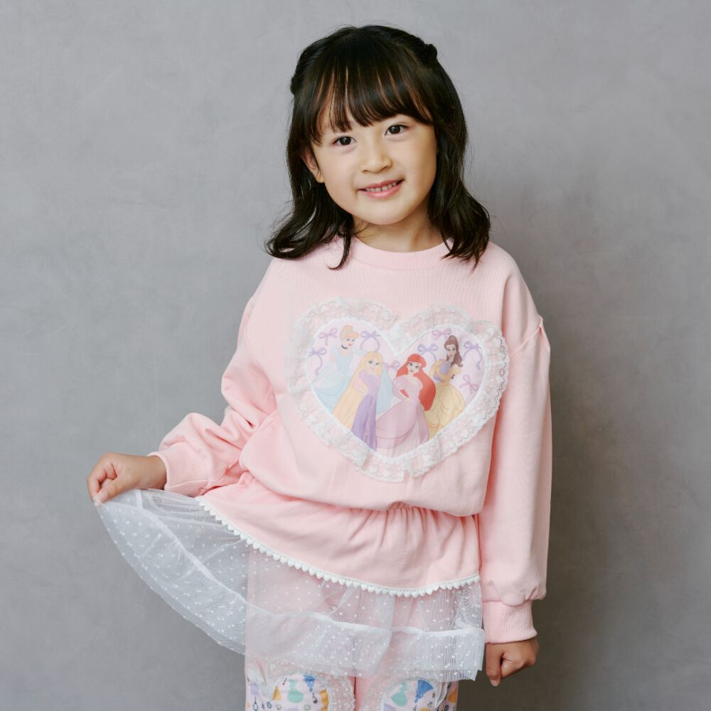 Sophitica × tsumashi1118さん】Disney プリンセス 裏毛トレーナー