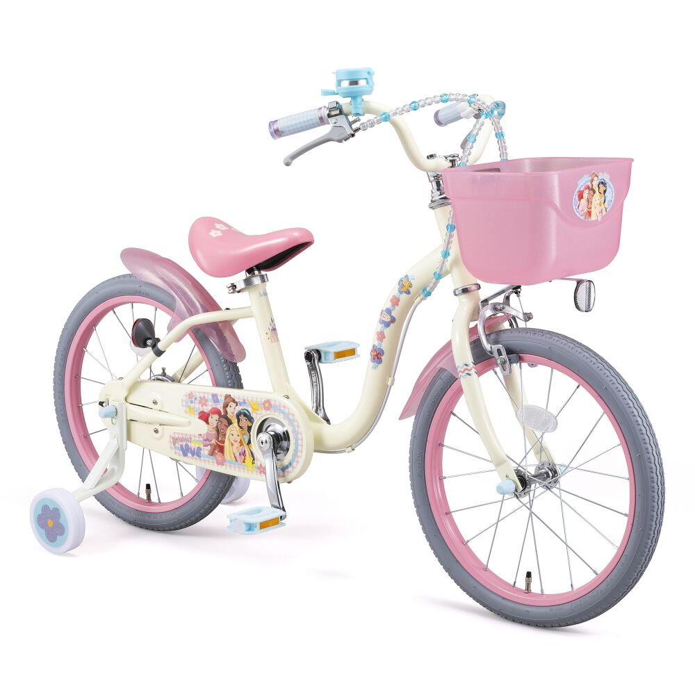 18インチ 身長105～122cm 子供用自転車 プリンセス ハピネス 補助輪