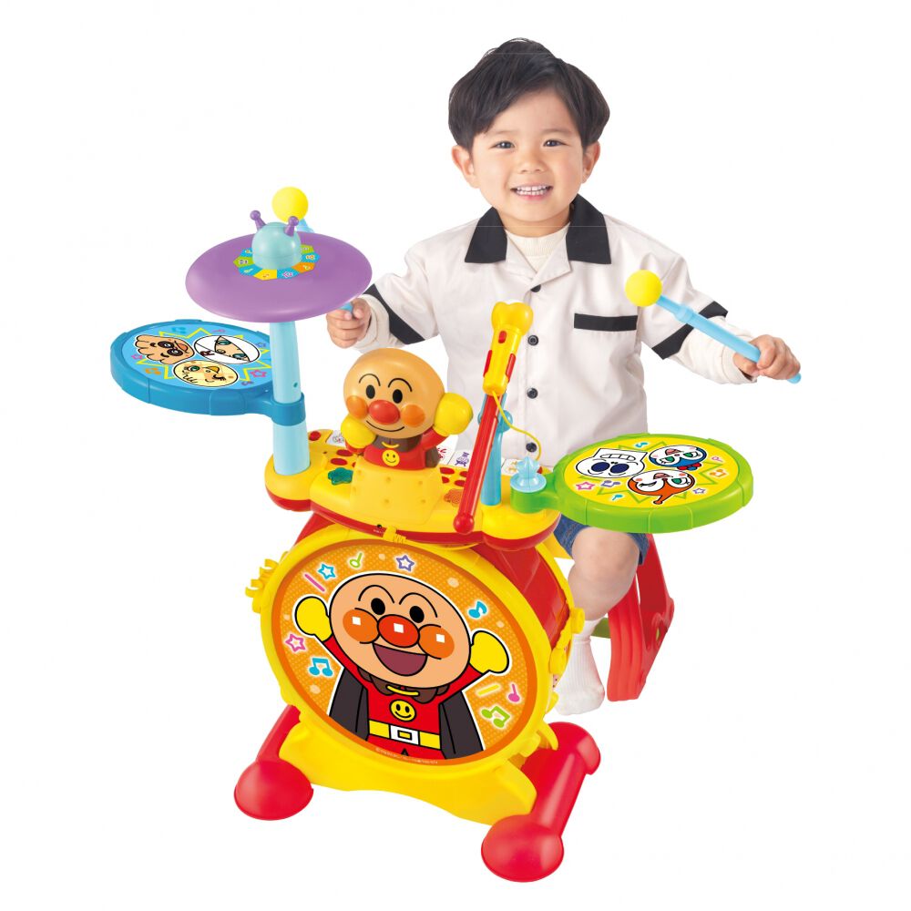 100種類以上の鳴き声や動作　トラのおもちゃ オンライン限定価格】NEWノリノリライブ♪BIG電子ドラム＆キーボード 3