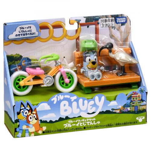 ブルーイ ブルーイフィギュアセット ブルーイとじてんしゃ