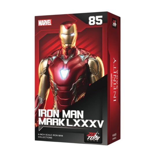 ZD TOYS マーベル 4インチ アイアンマンMK85 MARVEL IRONMAN ZDTOYS