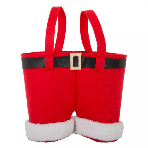 クリスマスツリー オーナメント 飾り 小さなサンタさんのズボン オーナメント 卓上 トイザらス限定