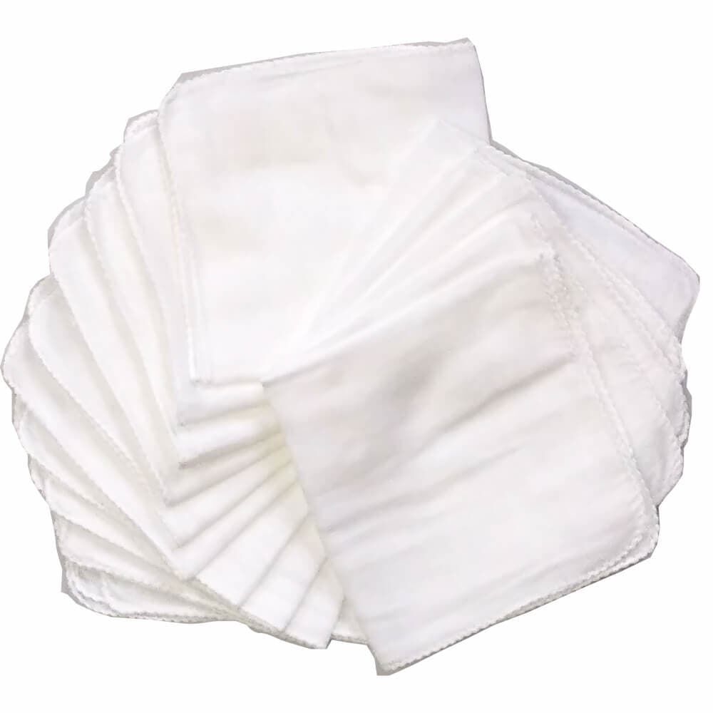 ガーゼハンカチ 15枚組 湯ざらし（ホワイト） ベビーザらス限定