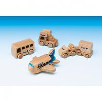 木製ひこうきセットANA