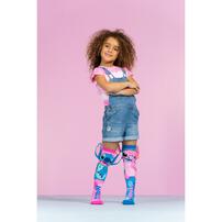 カラフルデコソックス スティッチ ピンク トイザらス限定 クリスマスプレゼント 6歳 7歳 8歳