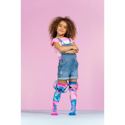 カラフルデコソックス スティッチ ピンク トイザらス限定 クリスマスプレゼント 6歳 7歳 8歳