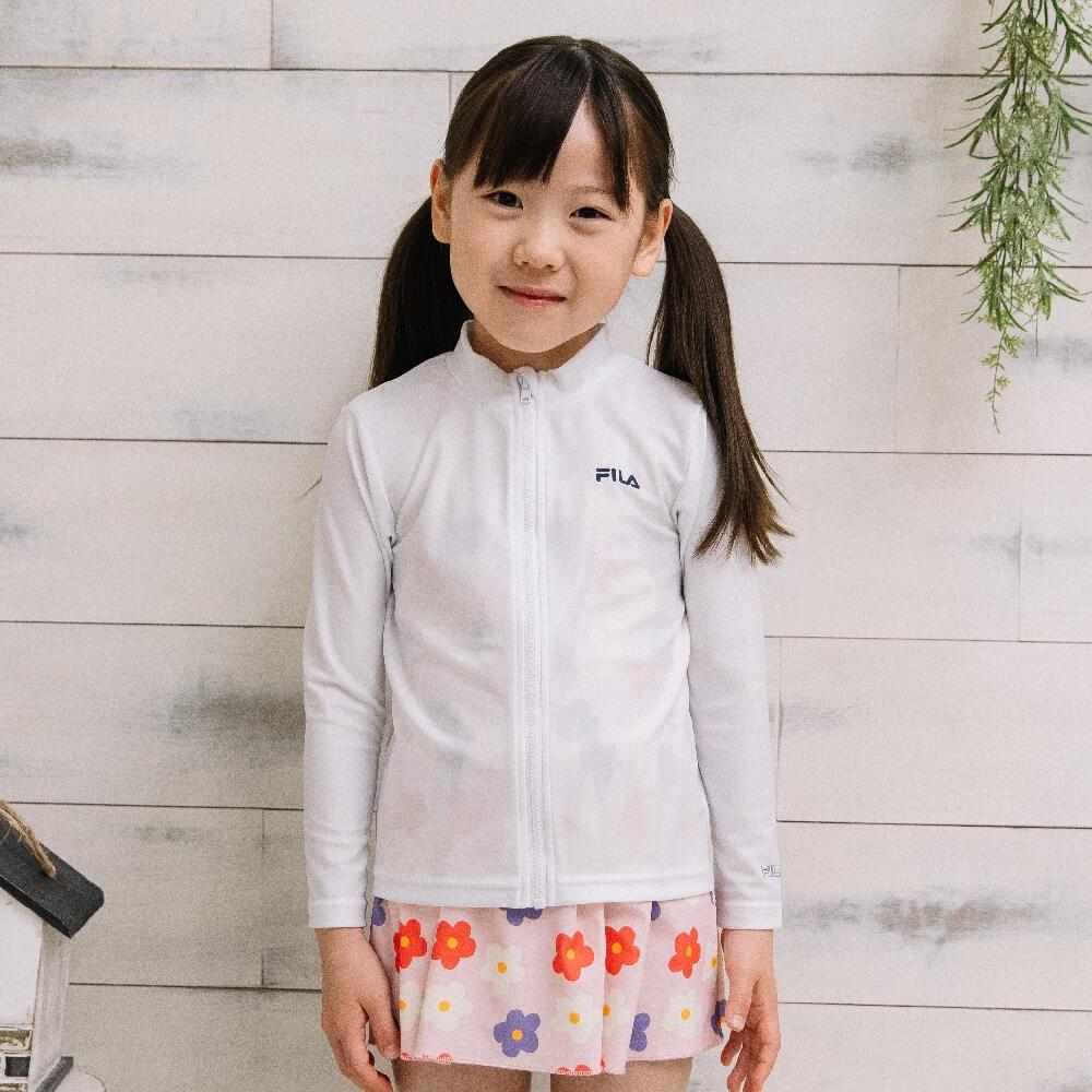 FILA ラッシュガード ホワイト×120cm | Babies