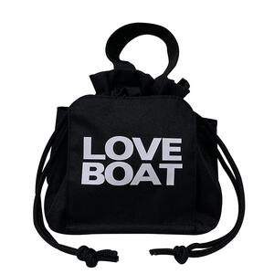 LOVEBOAT おむつ巾着(ブラック×Free) ベビーザらス限定