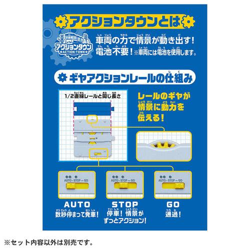 プラレール J-23 アクションタウン 連続発車駅