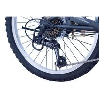 20インチ 身長115～130cm 子供用自転車 ブラック マトリックス（ブラック／レッド）6段変速 LEDダイナモライト 男の子 かっこいい トイザらス限定 5歳 6歳 7歳