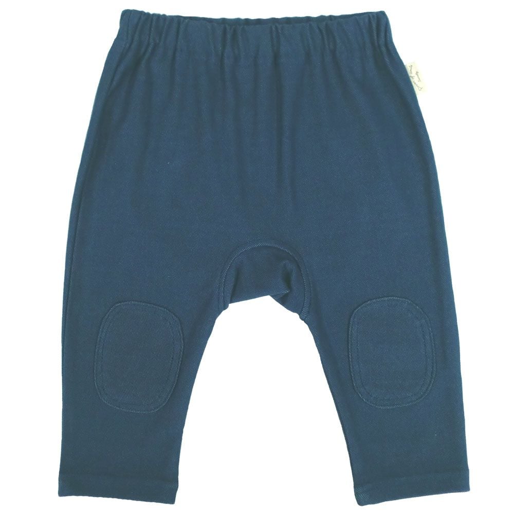 モンキーパンツ デニムニット ネイビー×90cm | マタニティ・ベビー用品