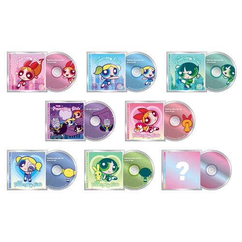 パワーパフガールズ シークレットCDケース風アクリルステッカー単品8種【種類ランダム】