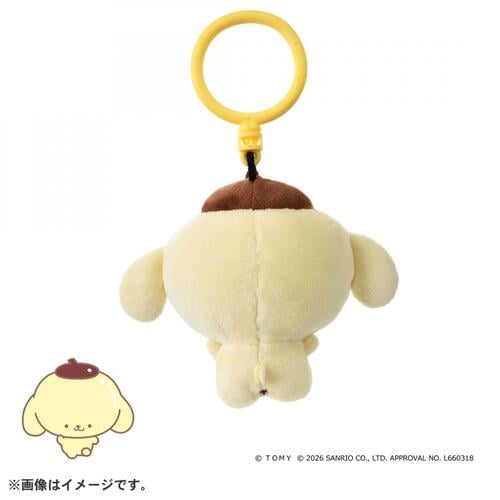 【2026年6月27日発売予定】ぷにコミュ ぷにぬいキーチェーン ポムポムプリン プリンのぷにるんず