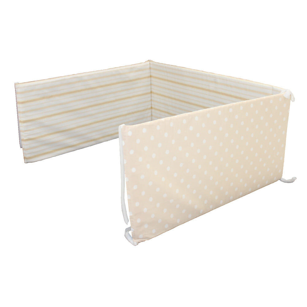 リバーシブルベッドガード（ドット/ストライプ） | マタニティ・ベビー