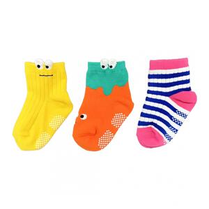 3Pロークルーソックスメッセージチェックライン ベビーザらス限定