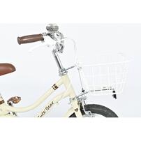 12インチ 身長90cm～105cm キュートベア ベージュ 3歳 4歳 男の子 女の子 助輪付き自転車 カゴ 押し手付 ノンキャラクター トイザらス限定 ベビーザらス限定