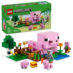 【オンライン限定価格*】レゴ LEGO マインクラフト 赤ちゃんブタのおうち 21268｜誕生日 プレゼント ブロック 誕生日 7歳 8歳 9歳 小学生 ゲーム