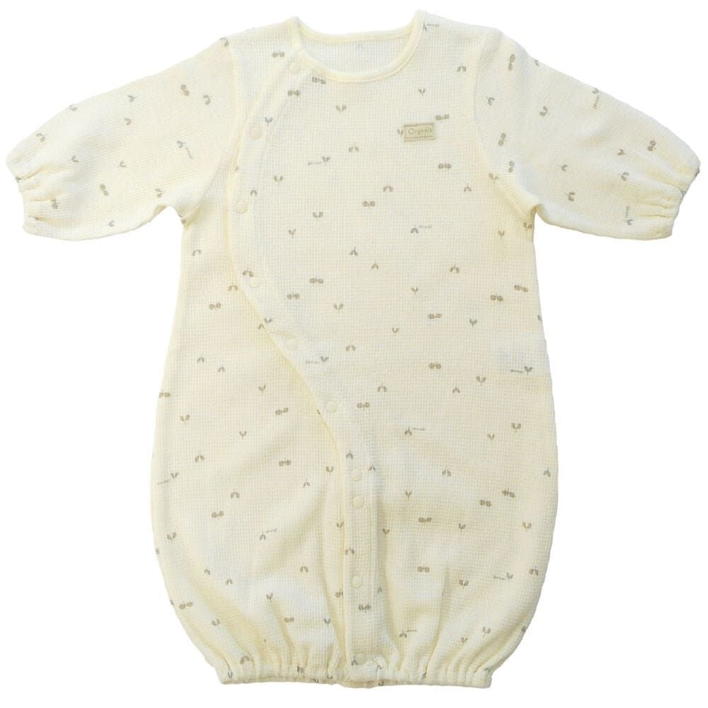 オーガニック 2WAYドレス 新芽(パステルグレー×50-60cm) ベビーザらス