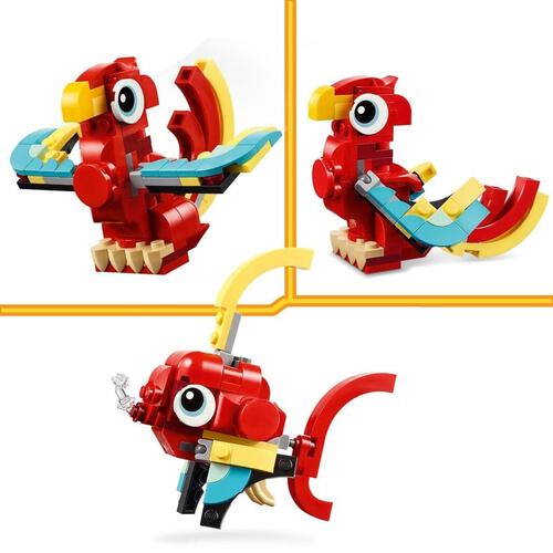 レゴ(LEGO) クリエイター エキスパート 赤いドラゴン おもちゃ 玩具 