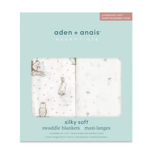 aden&anais エイデンアンドアネイ エッセンシャルズ シルキースワドル2枚組　ヒーリングネイチャー