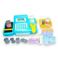 たのしくお買い物！はじめてのキャッシュレジスター ブルー トイザらス限定 クリスマスプレゼント 3歳 4歳 5歳