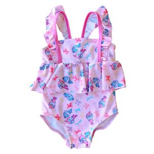 アンパンマン ワンピース水着 ピンク×90cm