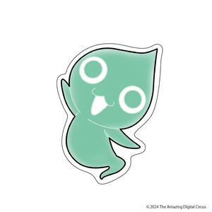 アメイジングデジタルサーカス ミニステッカー（ゴーストリー）