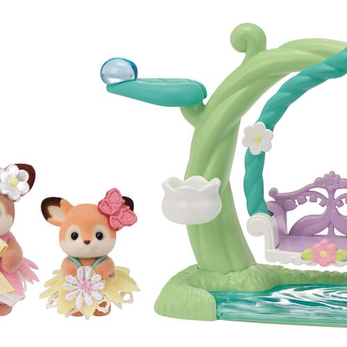【オンライン限定価格*】シルバニアファミリー シカの赤ちゃん -水辺のなかよしブランコセット- FS-56