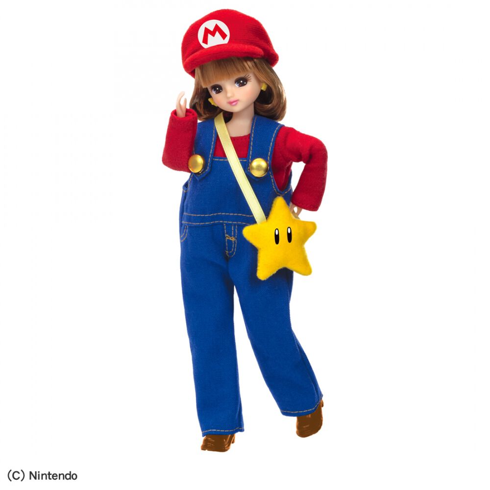 リカちゃん 人形 スーパーマリオ リカちゃん マリオスタイル
