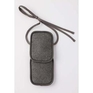 ベビーホッパー 保冷保温ポーチダブル （チャコールグレー） 【ベビーカーアクセサリー 抱っこ紐アクセサリー 熱中症予防 保冷ひんやりグッズ】