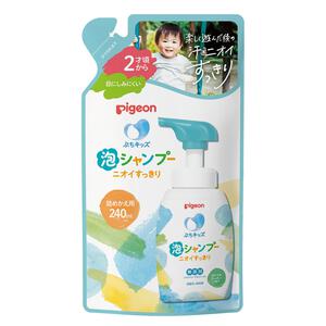 Pigeon ピジョン ぷちキッズ泡シャンプー ニオイすっきり詰替用 240ml
