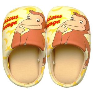 おさるのジョージ キッズスリッパ ルームシューズ